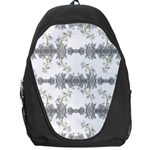 Floral Collage Pattern Backpack Bag Front