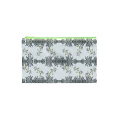 Floral Collage Pattern Cosmetic Bag (xs) by dflcprints