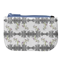 Floral Collage Pattern Large Coin Purse