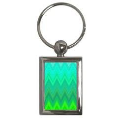 Zig Zag Chevron Classic Pattern Key Chains (rectangle)  by Nexatart