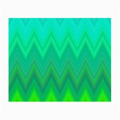 Zig Zag Chevron Classic Pattern Small Glasses Cloth (2-side) by Nexatart