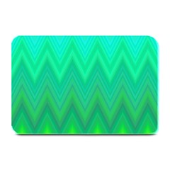 Zig Zag Chevron Classic Pattern Plate Mats by Nexatart