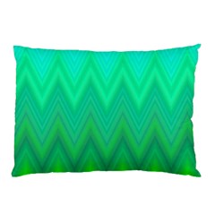 Zig Zag Chevron Classic Pattern Pillow Case (two Sides) by Nexatart