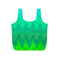 Zig Zag Chevron Classic Pattern Full Print Recycle Bags (s)  by Nexatart