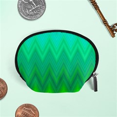 Zig Zag Chevron Classic Pattern Accessory Pouches (small)  by Nexatart