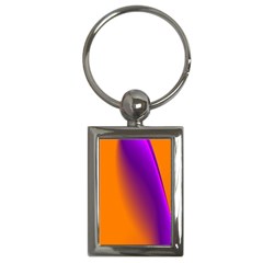 Lines Network The Ribbon Red Key Chains (rectangle)  by Nexatart