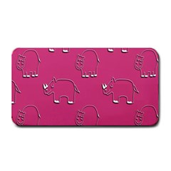 Rhino Pattern Wallpaper Vector Medium Bar Mats by Nexatart