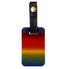 Ombre Luggage Tags (one Side)  by ValentinaDesign