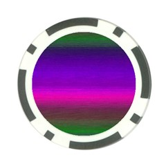 Ombre Poker Chip Card Guard by ValentinaDesign