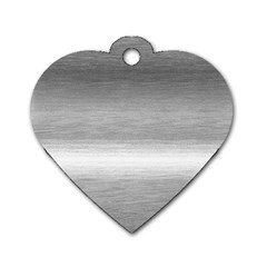 Ombre Dog Tag Heart (one Side) by ValentinaDesign