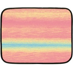 Ombre Double Sided Fleece Blanket (mini)  by ValentinaDesign