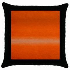 Ombre Throw Pillow Case (black) by ValentinaDesign