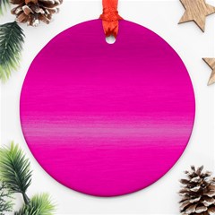 Ombre Round Ornament (two Sides) by ValentinaDesign