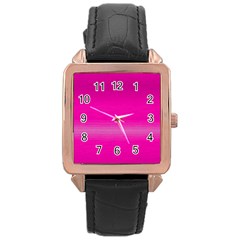 Ombre Rose Gold Leather Watch  by ValentinaDesign