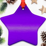 Ombre Star Ornament (Two Sides) Back