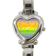 Ombre Heart Italian Charm Watch