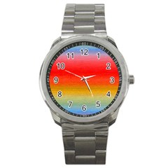 Ombre Sport Metal Watch by ValentinaDesign