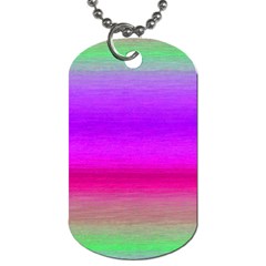 Ombre Dog Tag (two Sides)