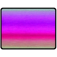 Ombre Double Sided Fleece Blanket (large)  by ValentinaDesign