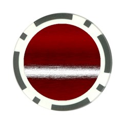 Ombre Poker Chip Card Guard by ValentinaDesign