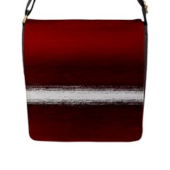 Ombre Flap Messenger Bag (l)  by ValentinaDesign