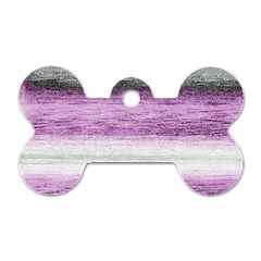 Ombre Dog Tag Bone (two Sides)