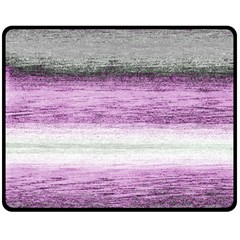 Ombre Double Sided Fleece Blanket (medium)  by ValentinaDesign