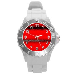 Ombre Round Plastic Sport Watch (L)