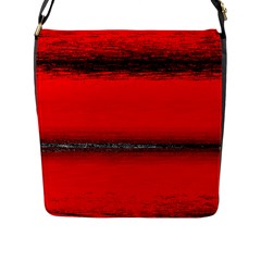 Ombre Flap Messenger Bag (L) 