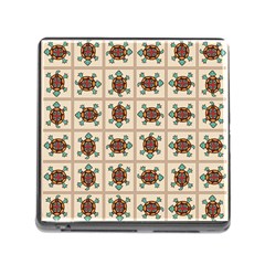 Native American Pattern Memory Card Reader (square) by linceazul