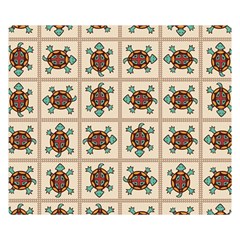 Native American Pattern Double Sided Flano Blanket (small)  by linceazul