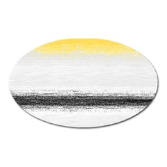 Ombre Oval Magnet by ValentinaDesign