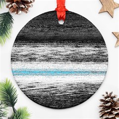 Ombre Round Ornament (two Sides) by ValentinaDesign