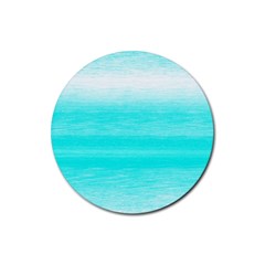 Ombre Rubber Round Coaster (4 Pack)  by ValentinaDesign