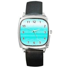 Ombre Square Metal Watch by ValentinaDesign