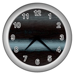 Ombre Wall Clocks (silver) 