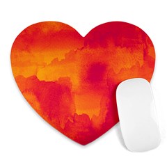 Ombre Heart Mousepads by ValentinaDesign