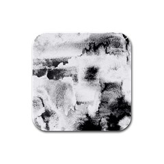 Ombre Rubber Square Coaster (4 Pack)  by ValentinaDesign