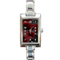 Ombre Rectangle Italian Charm Watch by ValentinaDesign