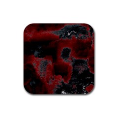 Ombre Rubber Square Coaster (4 Pack)  by ValentinaDesign