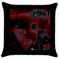 Ombre Throw Pillow Case (black) by ValentinaDesign