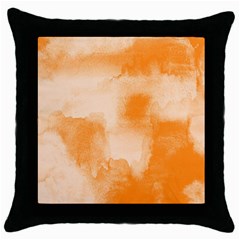 Ombre Throw Pillow Case (black) by ValentinaDesign