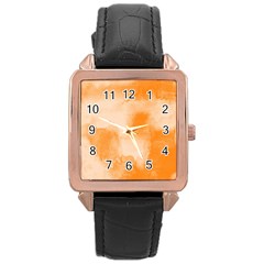 Ombre Rose Gold Leather Watch  by ValentinaDesign