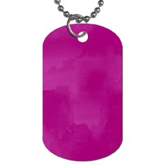 Ombre Dog Tag (one Side) by ValentinaDesign