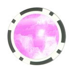 Ombre Poker Chip Card Guard Front