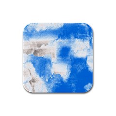 Ombre Rubber Square Coaster (4 Pack)  by ValentinaDesign