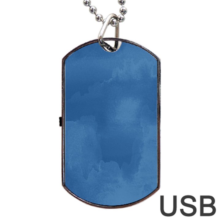 Ombre Dog Tag USB Flash (One Side)