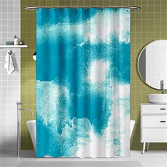 Ombre Shower Curtain 48  X 72  (small)  by ValentinaDesign