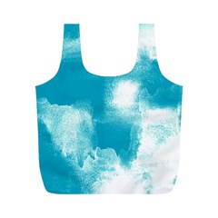 Ombre Full Print Recycle Bags (m)  by ValentinaDesign