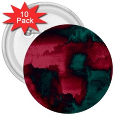 Ombre 3  Buttons (10 Pack)  by ValentinaDesign